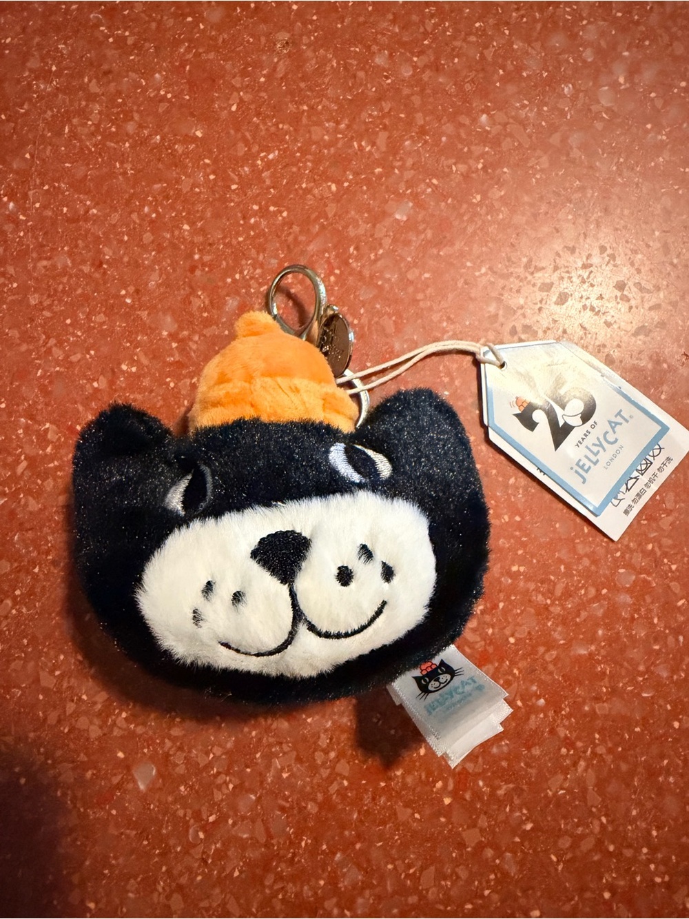 Jellycat NWT 25 Anniversary Bag Charm